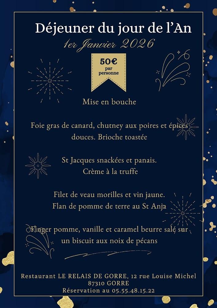 Le Relais de Gorre - Menu Image 1